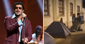 ¡Cuenta regresiva! Fans de Bad Bunny acampan fuera del Estadio Nacional para los conciertos del 16 y 17 de enero en el Estadio Nacional